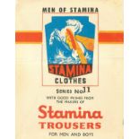 STAMINA, Men of Stamina, complete (4), inc. 7A (nos. 1-14), 9th (nos. 1-15), 11th (nos. 31-45) &