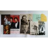 POP MUSIC, signed selection, inc. photos, p/c, blank cards etc., Michael Cox, The Kalin Twins,