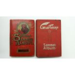 GARTMANN, mainly part sets, corner-mounted in red hardback album, with another empty album, G to VG,