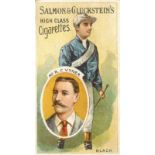 SALMON & GLUCKSTEIN, Owners & Jockeys, complete, generally VG, 20