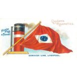 OGDENS, Flags & Funnels of Leading Steamship Lines, complete, G to VG, 50