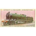 LAMBERT & BUTLER, Worlds Locomotives, complete, G to VG, 50