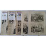 NEWSPAPERS, selection, 1800's-1922, inc. London Illustrated Times (28), Daily Herald Illustrated (