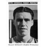 NEWS CHRONICLE, Pocket Portraits (football), Sheffield Wednesday, complete, large, VG to EX, 11