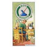 C.W.S., Boy Scout Badges, complete, EX, 50