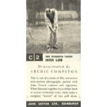 COTTON, Golf Strokes C/D, complete, VG to EX, 50