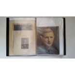 EPHEMERA, selection, mainly 1910 & 1929-30, inc. pages removed from magazines, portraits, letters,