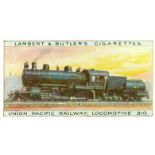 LAMBERT & BUTLER, Worlds Locomotives, complete (3), 50, 25 & additional, VG to EX, 100