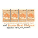 BROOKE BOND, advert insert, Dividend (1960), EX