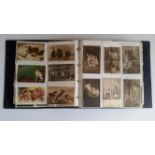 POSTCARDS, selection, inc. mainly cats (120), birthday, Christmas, RP, illustrations, children,