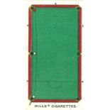 WILLS, Billiards, complete, G (2) to EX, 50