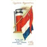 OGDENS, Flags & Funnels, complete, G to VG, 50