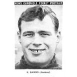 NEWS CHRONICLE, Pocket Portraits (football), Southend Utd, complete, large, VG to EX, 14