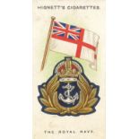 HIGNETT, Ships Flags and Cap Badges 1st & 2nd, complete, G to VG, 50