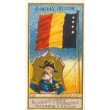 ALLEN & GINTER, Naval Flags, complete, VG to EX, 50