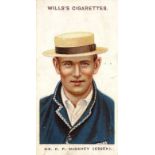 WILLS, Cricketers (1908), complete, mixed S, G to VG, 50
