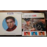 POP MUSIC, Elvis Presley records, inc. LPs (38), A Date With, Burning Love, For Everyone, The 56
