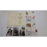 MILITARY, selection, inc. commemorative covers, order of service, b/w photos, RAF non-flying unit