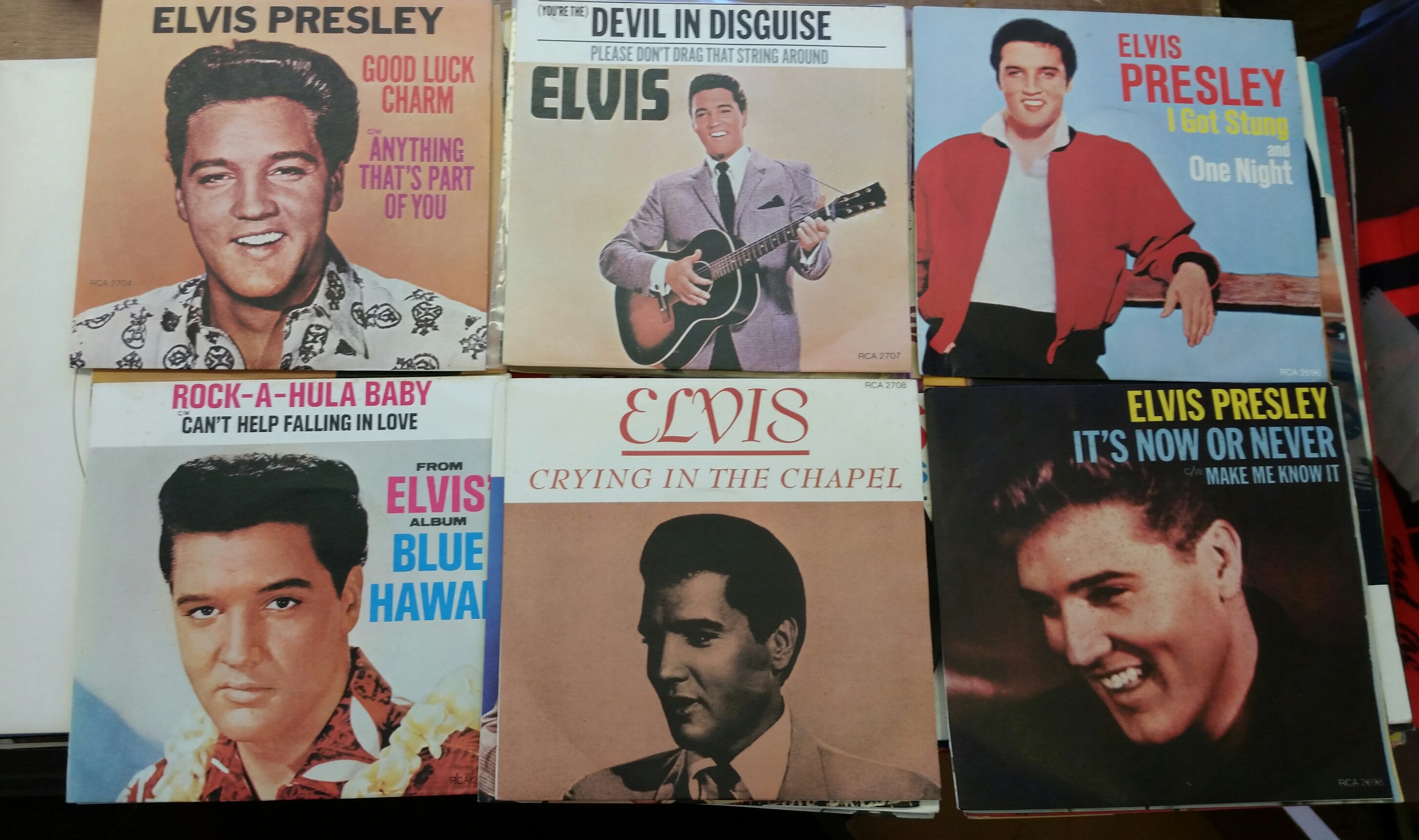 POP MUSIC, Elvis Presley records, inc. LPs (38), A Date With, Burning Love, For Everyone, The 56 - Image 2 of 2