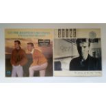 POP MUSIC, signed LP covers, Righteous Brothers (by both), Robin Gibbs (Saturday Night Fever), Sting