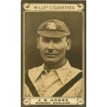 WILLS, Cricketers (1926), Australian RP issue, p/b, G to VG, 20