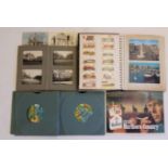 EPHEMERA, selection inc. photo, labels, magazines, The Barbican, postcards, coupons, Motor Sport