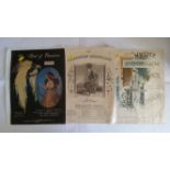 MUSIC SHEETS, selection, inc. Illustrated London (4), Hampshire Chronicles & Career (14), range of