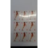 GLAMOUR, pin-up playing cards, complete (6), inc. Mannequin Poses, Call of Duty etc., two sets