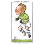 OGDENS, Football Caricatures, complete, VG to EX, 50