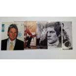 CINEMA, signed photos, inc. Robert Fuller, Tim Bevan, Tom Courtenay, Pat Boone, Ban Butler, Chris