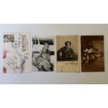 MILITARY, signed postcards etc., inc. Speakman Pitt, Von Luckner, Pieter Cronie; multi-signed George