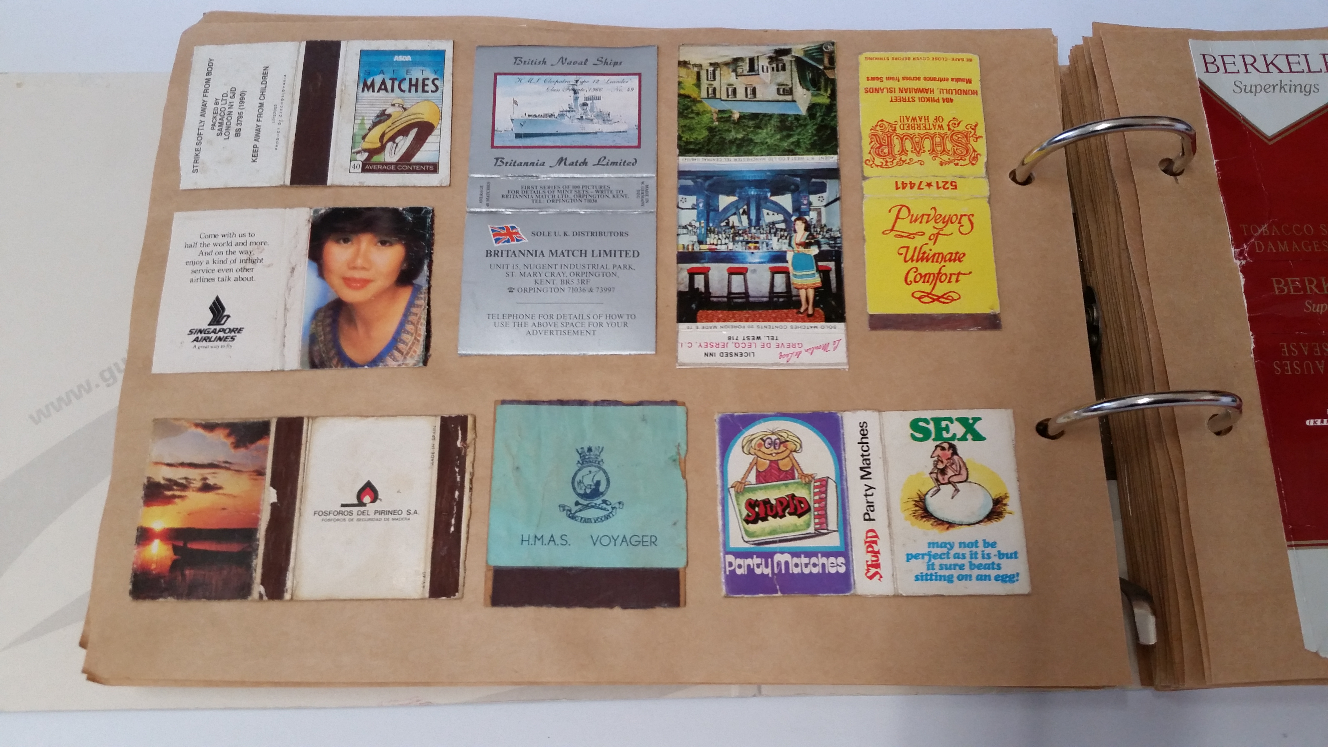 MATCHBOX BOOKLETS, selection laid down in albums (100s), inc. Olympics, Angling, Three Stars, - Image 15 of 15