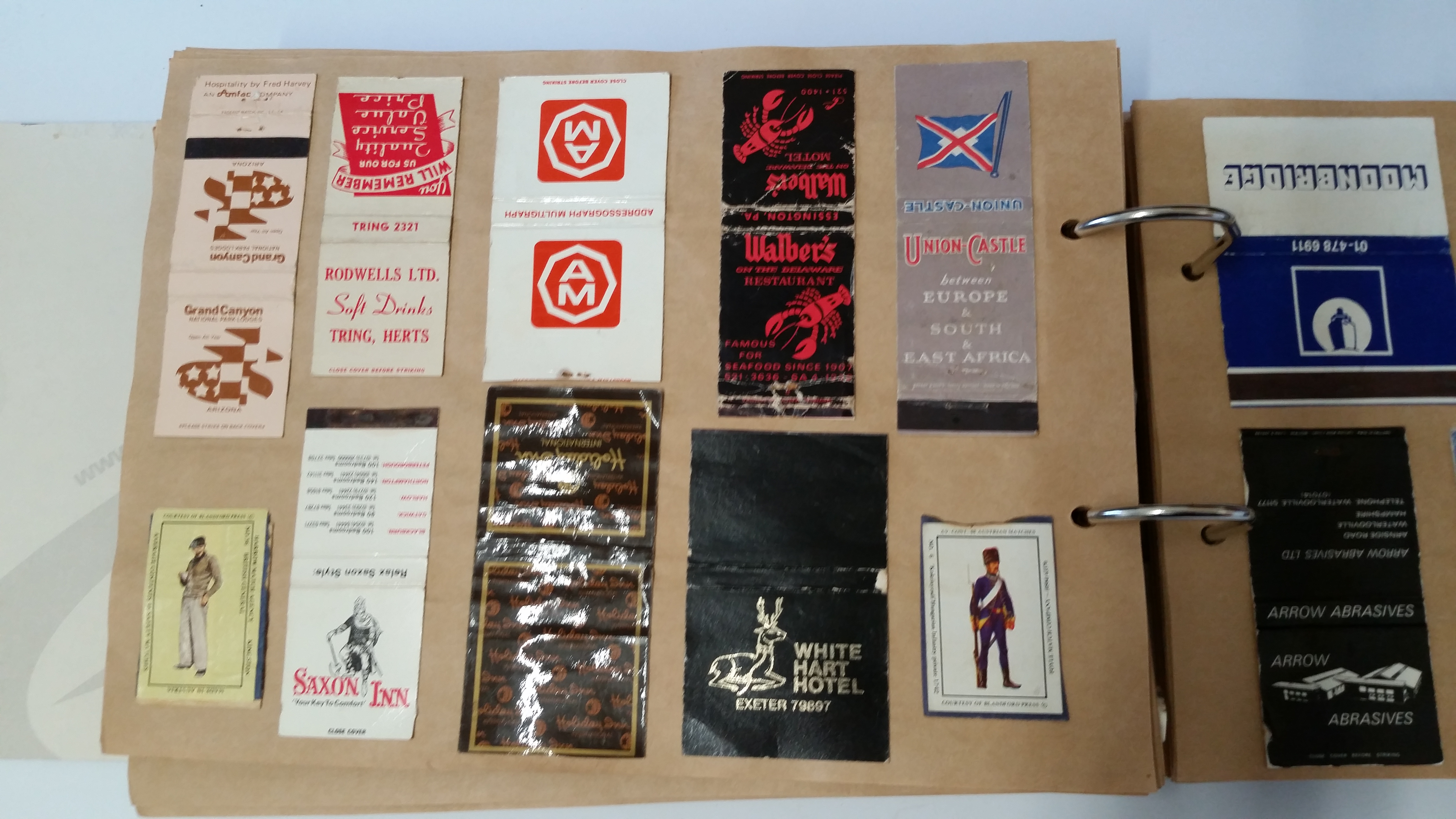 MATCHBOX BOOKLETS, selection laid down in albums (100s), inc. Olympics, Angling, Three Stars, - Image 10 of 15