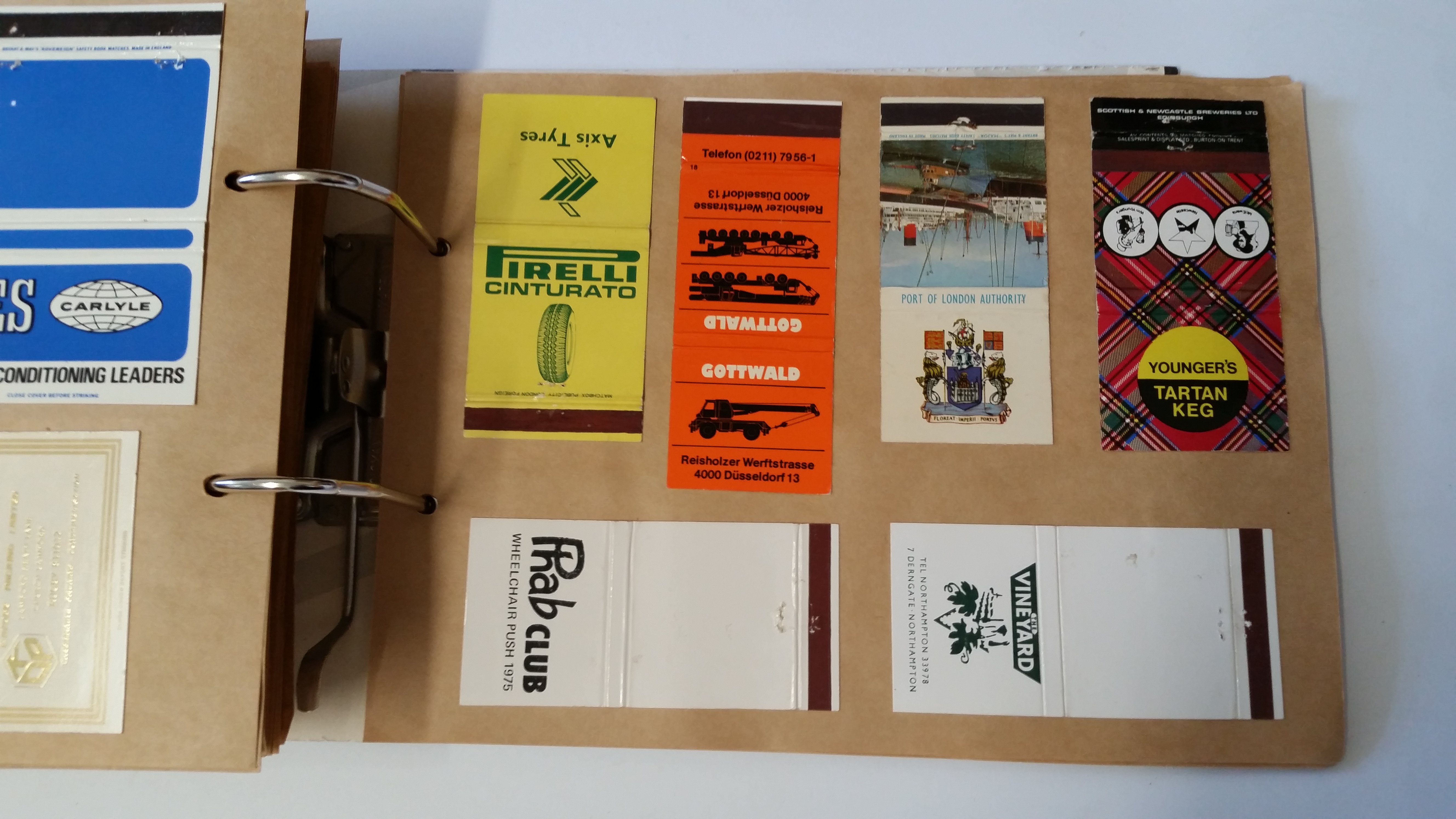 MATCHBOX BOOKLETS, selection laid down in albums (100s), inc. Olympics, Angling, Three Stars, - Image 12 of 15