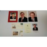 POLITICS, signed photos, commemorative covers etc., inc. Northern Ireland (4), Ian Paisley, David