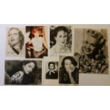 ENTERTAINMENT, signed images, inc. Kim Novak, Twiggy, Joanna Lumley, Bonnie Langford (2), Emma