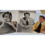 ENTERTAINMENT, signed photos, inc. Orrin Tucker, Sammy Kaye, Griff Williams, Jean-Luc Bouette,