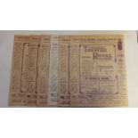 THEATRE, programmes, Theatre Royal (Nottingham), 1906, some small tears to edges, FR to VG, 28