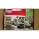 TRANSPORTATION, magazines, Buses, 1970s, some complete years/runs, EX, Qty.