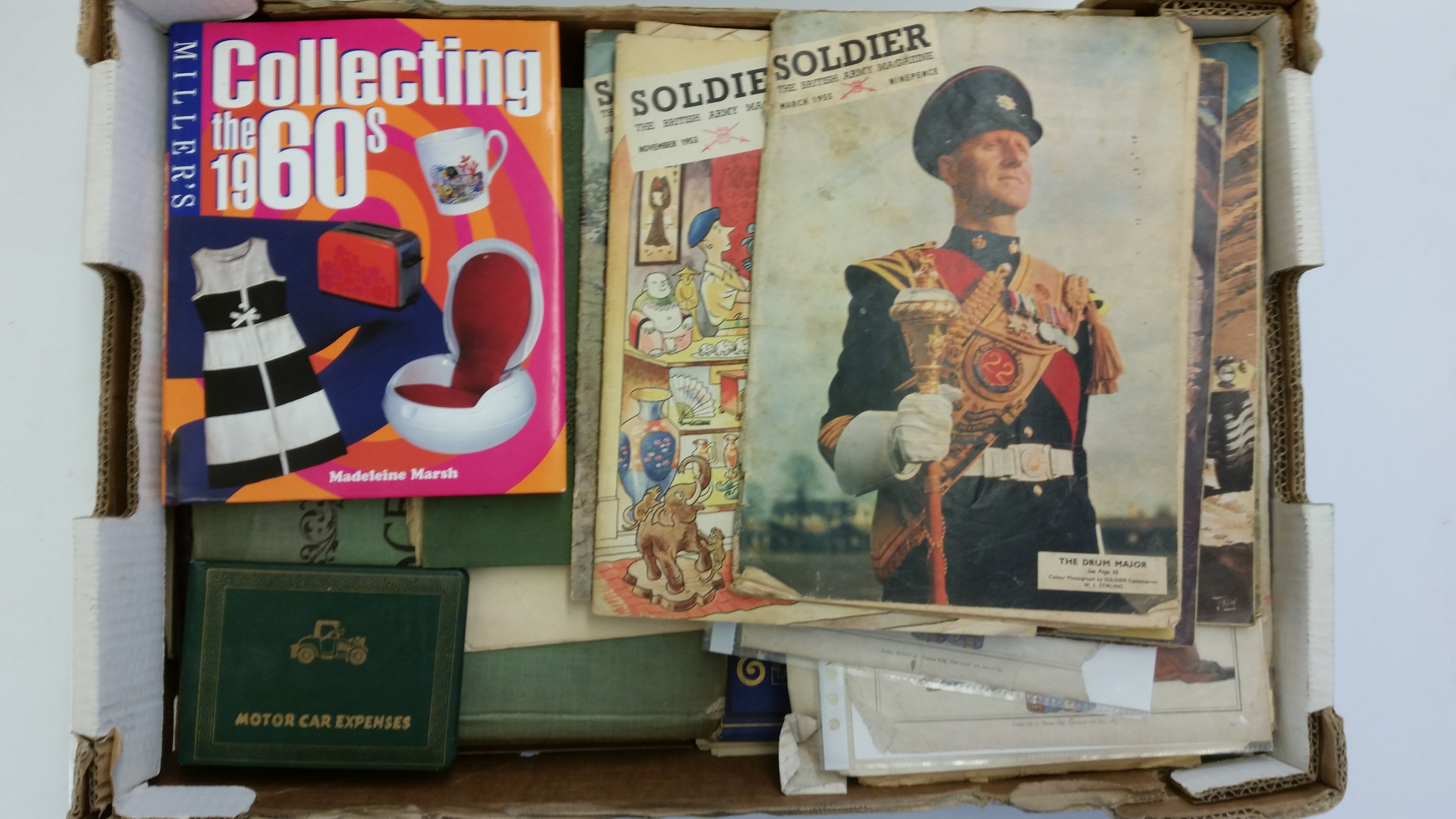 EPHEMERA, selection, inc. Soldier magazine, maps, prints, newspapers, information booklets etc.,