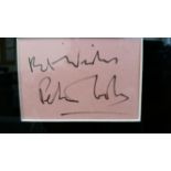 TELEVISION, British Comedy, presentation piece, inc. signed albums pages by Ronnie Corbell &