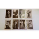 THEATRE, postcards, pre-WWI actresses, inc. Phyllis (70*) & Zena Dare (80*), Duplication, FR to
