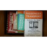 TRANSPORTATION, magazines, Passenger Transport, 1940s-1950s, FR to VG, 84*