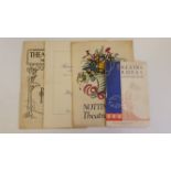 THEATRE, programmes, Theatre Royal (Nottingham), inc. 1910s (17), 1920s (69), 1930s (51), WW2 (