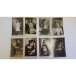 THEATRE, postcards, pre-WWI actresses, inc. Phyllis (75*) & Zena Dare (75*), some duplication, G