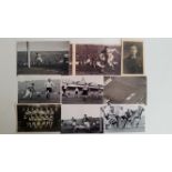 FOOTBALL, photographs, mainly re-strikes, 1940s-1960s, inc. George Edwards, Welsh Clubs etc.,