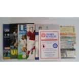 FOOTBALL, Leeds Utd selection, 1970s onwards, inc. programmes, friendlies, European; Llanelli v