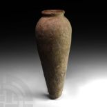 Egyptian Predynastic Terracotta Storage Jar