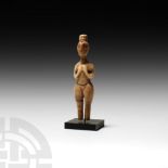 Elamite Polished Marble Idol