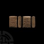 Old Babylonian Cuneiform Tablet